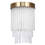 Бра с прозрачными стеклянными трубочками и металлическим основанием Nembus варинант исполнения - 1 | Loft Concept в Перми