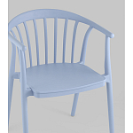 Стул Campo пластик голубой варинант исполнения - 2 | Loft Concept в Перми