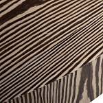 Столик журнальный круглый с полосатым узором Zebroids варинант исполнения - 8 | Loft Concept в Перми