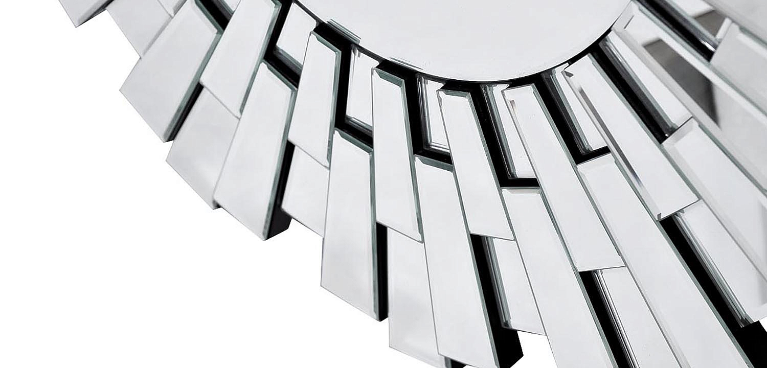 Зеркало Mirror Beams Round Mirror Зеркало Mirror Beams Round Mirror - Loft-Concept в Перми