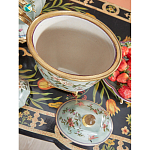 Ваза с крышкой и цветочным узором Genuine Chinese Classics варинант исполнения - 6 | Loft Concept в Перми