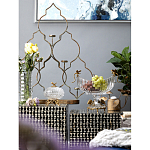 Конфетница прозрачная стеклянная на бронзовых ножках в виде морских коньков с крышкой в виде ракушки Eden Garden варинант исполнения - 6 | Loft Concept в Перми