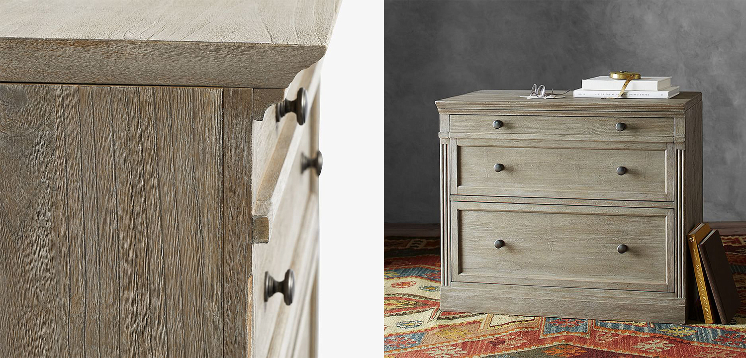 Комод с двумя ящиками Benjamin Chest of 2 Drawers Комод с двумя ящиками Benjamin Chest of 2 Drawers - Loft-Concept в Перми