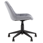 Мягкое компьютерное кресло Plushe Grey варинант исполнения - 4 | Loft Concept в Перми