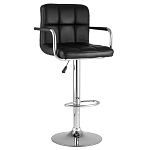 Барный стул с подлокотниками Honory Black варинант исполнения - 1 | Loft Concept в Перми