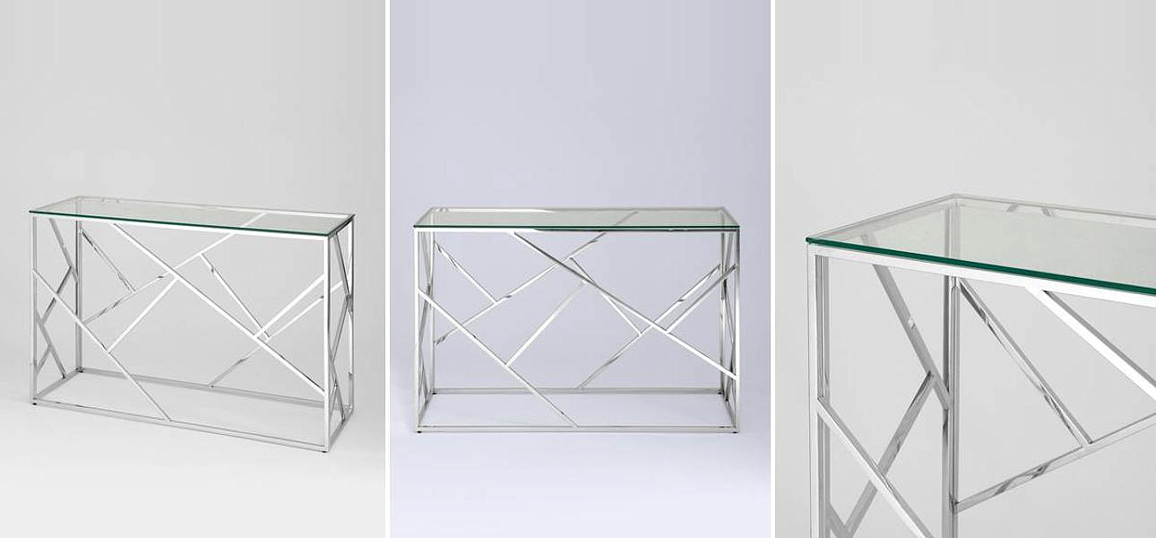 Консоль Geometry Serene Phoenix Silver Консоль Geometry Serene Phoenix Silver - Loft-Concept в Перми