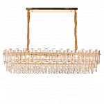 Люстра овальная с хрустальными подвесками Gorgeous Crystal Light варинант исполнения - 2 | Loft Concept в Перми