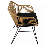 Кушетка плетеная из ротанга Wicker Сouch варинант исполнения - 4 | Loft Concept в Перми