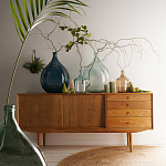 Ваза-бутыль из стекла TRANSPARENT FORMS 56 варинант исполнения - 12 | Loft Concept в Перми