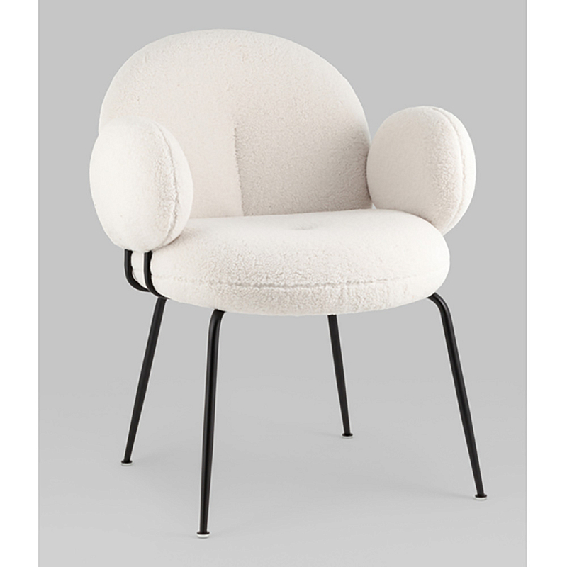 Стул Nina белый Белый Черный в Перми | Loft Concept 