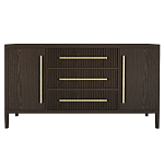 Буфет Primo с тремя ящиками и двумя фасадами Темный орех варинант исполнения - 9 | Loft Concept в Перми