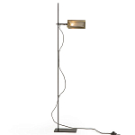 Торшер с плафоном из перфорированного металла Elledge Floor Lamp варинант исполнения - 5 | Loft Concept в Перми