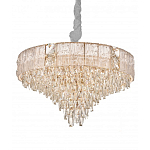 Люстра с каскадом из прозрачного хрусталя Constant Sparks варинант исполнения - 8 | Loft Concept в Перми