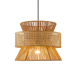 Подвесной светильник с абажуром из натуральных материалов Light Inside the Cell варинант исполнения - 1 | Loft Concept в Перми