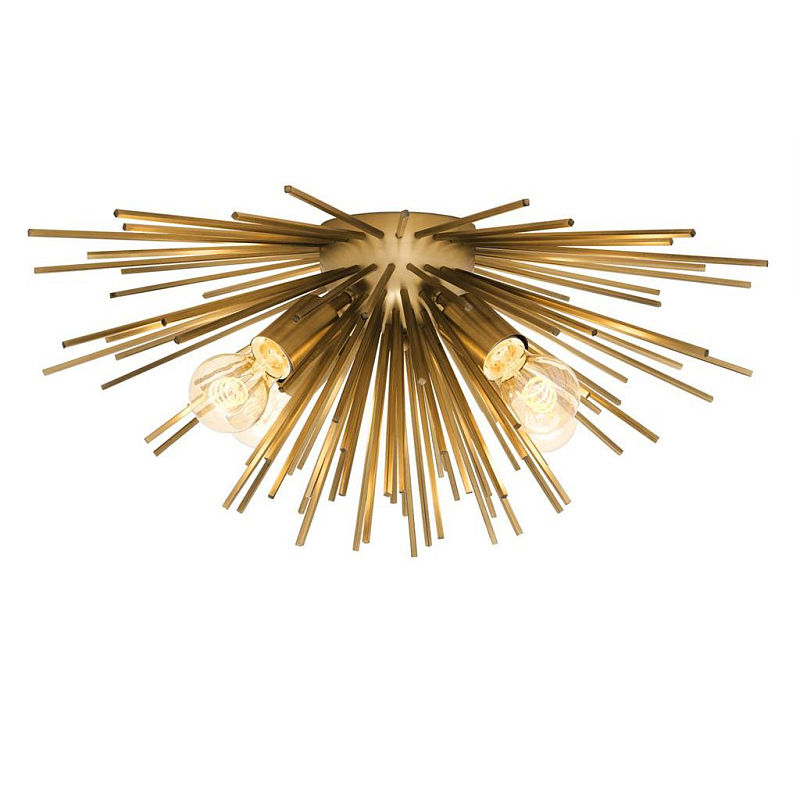 Потолочный светильник Ceiling Lamp Boivin Brass Латунь Потолочный светильник Ceiling Lamp Boivin Brass Латунь в Перми | Loft Concept