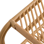 Скамья для прихожей из стеблей ротанга Willa Rattan Bench варинант исполнения - 5 | Loft Concept в Перми
