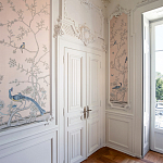 Обои ручная роспись Earlham Almost Mauve варинант исполнения - 4 | Loft Concept в Перми