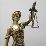 Статуэтка бронзовая Фемида Bronze Goddess варинант исполнения - 1 | Loft Concept в Перми