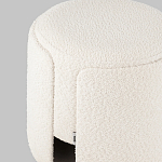 Дизайнерский Пуф Букле Poof Alice White Boucle  варинант исполнения - 2 | Loft Concept в Перми