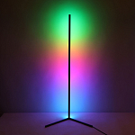 Торшер черного цвета на угловом основании Arteriors варинант исполнения - 2 | Loft Concept в Перми