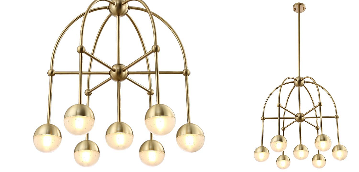 Люстра Heidy Bronze Chandelier 7 Люстра Heidy Bronze Chandelier 7 - Loft-Concept в Перми