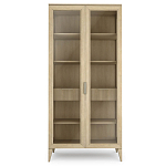 Витрина стеклянная 2-х дверная с ящиками и 5-ю полками Harper Line варинант исполнения - 2 | Loft Concept в Перми