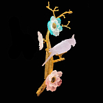 Бра с цветочным декором и птичкой Miscellaneous herbs варинант исполнения - 2 | Loft Concept в Перми