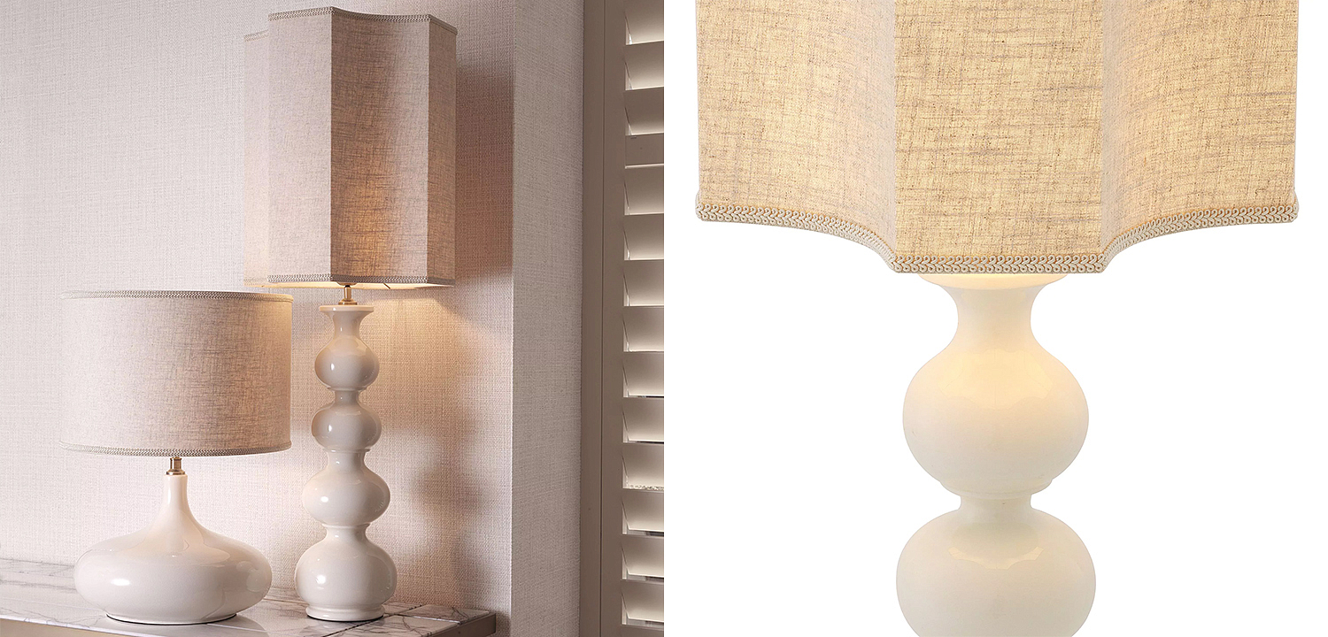 Настольная лампа Eichholtz Table Lamp Mabel Ceramic Настольная лампа Eichholtz Table Lamp Mabel Ceramic - Loft-Concept в Перми