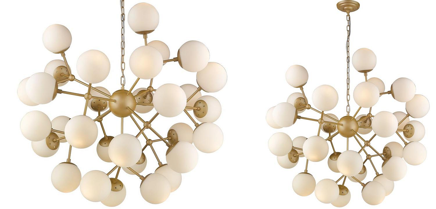 Люстра Berries Chandelier white matt 90 Люстра Berries Chandelier white matt 90 - Loft-Concept в Перми