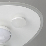 Потолочный светильник овальной формы белого цвета с 7-ю лампами Lunar Pebbles варинант исполнения - 9 | Loft Concept в Перми