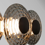 Бра из трех стеклянных фактурных дисков Eyepiece варинант исполнения - 2 | Loft Concept в Перми