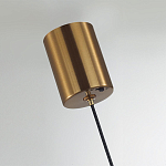 Подвесной светильник с шарообразным плафоном из белого алебастра Cryptocrystalline Stone варинант исполнения - 4 | Loft Concept в Перми