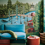 Обои ручная роспись Little London Jubilee Colourway варинант исполнения - 3 | Loft Concept в Перми