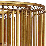 Потолочный светильник двухъярусный золотого цвета Metal Tentacles варинант исполнения - 1 | Loft Concept в Перми