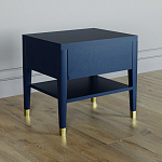 Прикроватная тумбочка с ящиком Elsa Dreams Blue варинант исполнения - 4 | Loft Concept в Перми