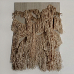 Декор настенный из соломы рафия CANVAS RAFFIA Decor варинант исполнения - 3 | Loft Concept в Перми