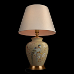 Настольная лампа бежевая с изображением птиц Slip Away варинант исполнения - 10 | Loft Concept в Перми