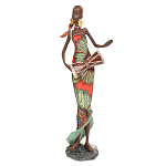 Фигурка негритянка с барабаном Ethno girl варинант исполнения - 1 | Loft Concept в Перми
