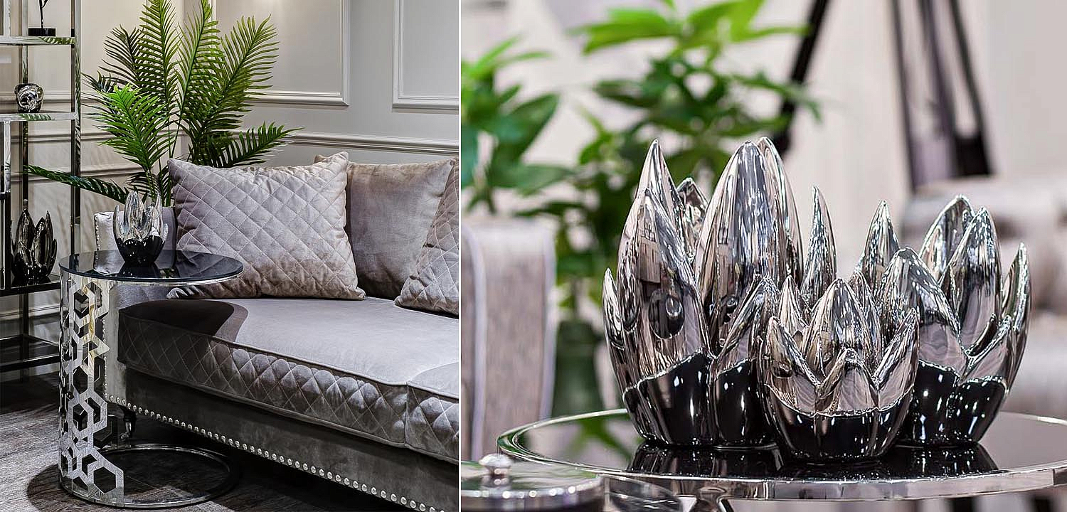 Подсвечник Solange silver Подсвечник Solange silver - Loft-Concept в Перми