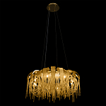 Люстра круглая подвесная с металлическими дугами и длинными цепочками 80 см Atlantis Chain варинант исполнения - 13 | Loft Concept в Перми