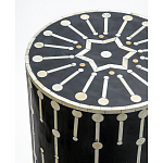 Дизайнерские приставной столик с инкрустацией Mandika Bone Inlay Stool варинант исполнения - 1 | Loft Concept в Перми