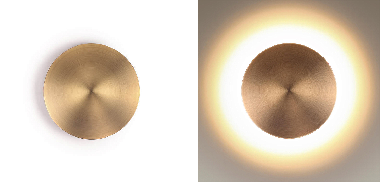 Бра Disco Piatto Bronze Sconce Бра Disco Piatto Bronze Sconce - Loft-Concept в Перми