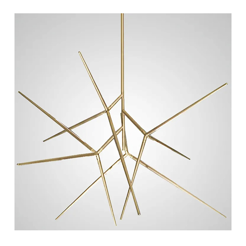 Люстра FLASK Gold Золотой в Перми | Loft Concept 