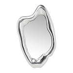 Зеркало в серебряной раме Liquid Iron варинант исполнения - 1 | Loft Concept в Перми