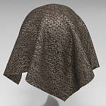 Мебельная ткань Шенилл коричневый цвет 138 см T4-41 варинант исполнения - 4 | Loft Concept в Перми