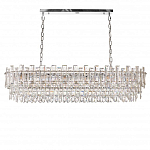 Люстра овальная с хрустальными подвесками Gorgeous Crystal Light варинант исполнения - 7 | Loft Concept в Перми