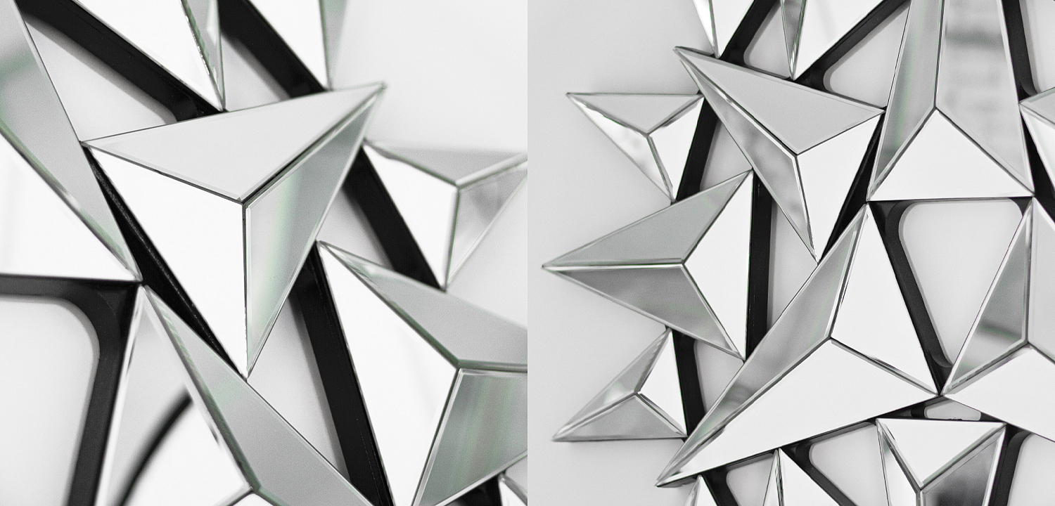 Арт-объект на стену Mirror Spikes Арт-объект на стену Mirror Spikes - Loft-Concept в Перми