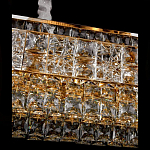 Люстра овальной формы хрустальная в неоклассическом стиле Majesty варинант исполнения - 3 | Loft Concept в Перми