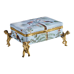 Шкатулка на четырех ангелах Blue Garden варинант исполнения - 1 | Loft Concept в Перми