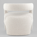 Кресло дизайнерское для лаунж зоны жемчужного цвета Pearl Lounge варинант исполнения - 7 | Loft Concept в Перми